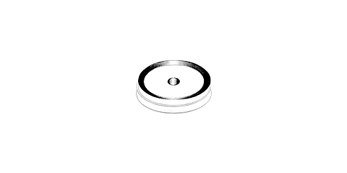 Formas superior embutir Horotec - vidros aro tensão - 21.0-20.5 mm