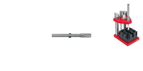 Ponteira de fenda Horotec, para parafusos - 1.00 mm