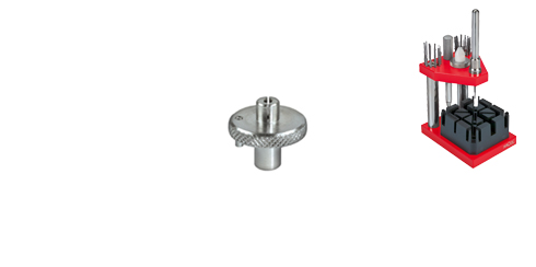 Suporte inferior Horotec para ponteiras de fenda e tulipa
