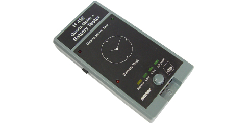 Aparelho H412 para testar relógios quartz e pilhas