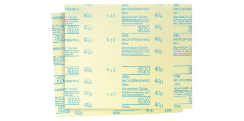 Folha de lixa 3M autocolante - Grão 40 microns