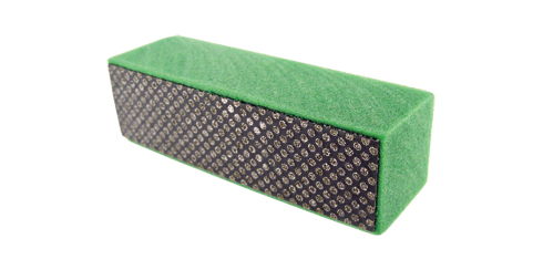 Lixa de mão diamantada base têxtil - Grão 60 = 250 microns