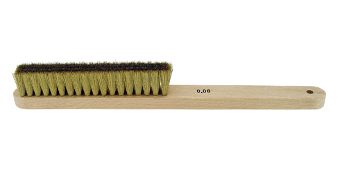 Escova profissional de latão 0.08 mm - 4 filas