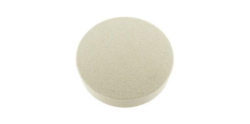 Escova circular em feltro - 80 x 20 mm