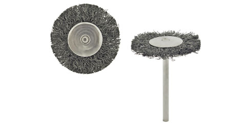 Escova em arame de aço com ponteira - 25 x 2,5 mm - 2,35 mm
