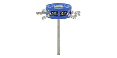 Escova 6 camadas arame aço com ponteira - 20-40 x 8 mm - 2,35 mm