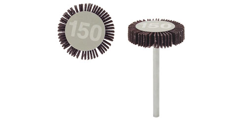 Lixa circular folhas de grão 150 com ponteira - 20 x 5 mm - 2,35 mm