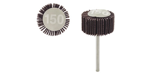 Lixa circular folhas de grão 150 com ponteira - 20 x 10 mm - 2,35 mm