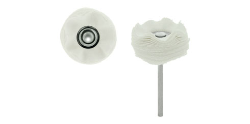 Escova em musselina com ponteira - 22 x 6 mm - 2,35 mm