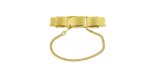 Fecho plaquet para braceletes em aço Lady - 7 mm