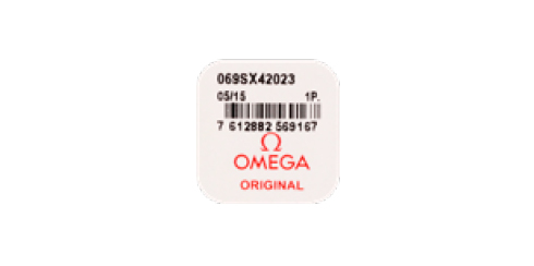 Coroa original OMEGA plaquet 0.90 x 5.50 x 2.50 mm