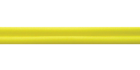 Fio amarelo de PVC redondo - 3 mm x 1m
