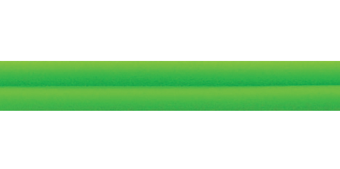 Fio verde de PVC redondo - 4 mm x 1m