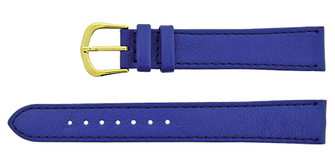 Bracelete Calfe - Azul real - 16 mm Reacel