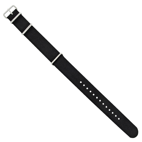 Bracelete nato preto Reacel