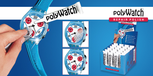 Massa Polywatch para polir plexiglass - 1 tubo