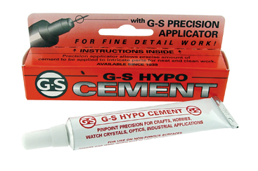 Cola GS Hypo para acrílicos de relojoaria e óptica - 9 ml