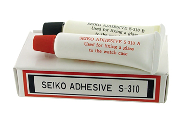Cola Seiko para vidros minerais - 2 tubos