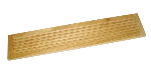 Tabuleiro em madeira para medir colares e sortir contas - 550 x 100 mm