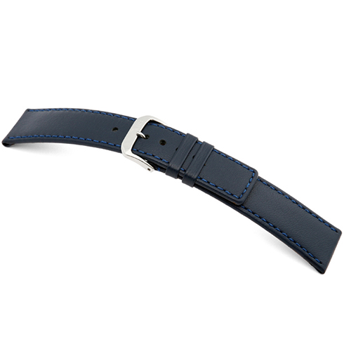 Bracelete Cordeiro genuíno - Azul marinho Rios