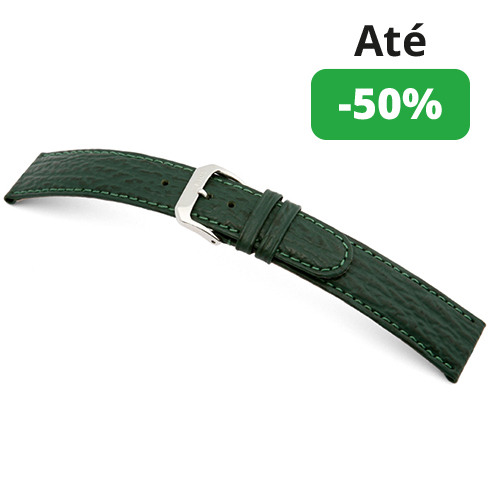 Bracelete Calfe - Tubarão - Verde Rios
