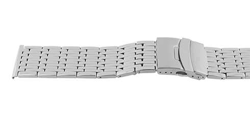 Bracelete - 24 mm - fecho de segurança Cromo Reacel