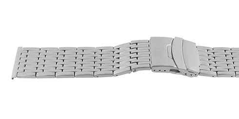 Bracelete - 24 mm - fecho de segurança Cromo Reacel