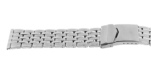 Bracelete - 22 mm - fecho de segurança Cromo Reacel