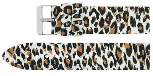 Bracelete - Branco leopardo  Reacel