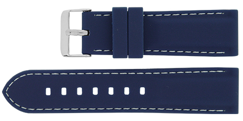 Bracelete - Azul - Costura branca Reacel