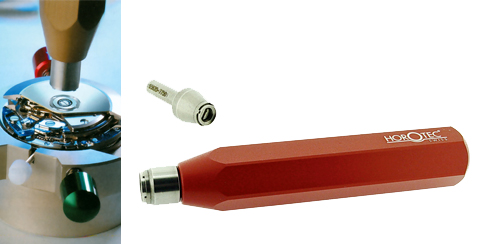 Chave Horotec para desapertar rotor ETA 7750
