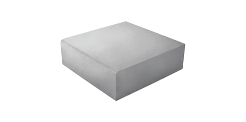 Tais em aço liso para malhar e moldar metais - 60 x 60 mm