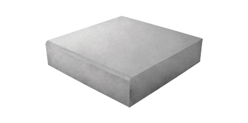 Tais em aço liso para malhar e moldar metais - 80 x 80 mm