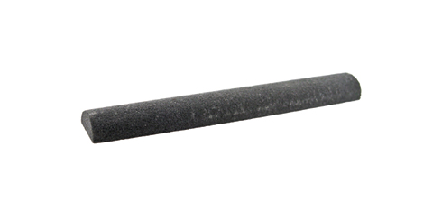Pedra esmeril meia-cana - 100 x 13 x 6 mm