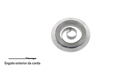 Corda em aço para despertador Europa - 3.6 x 0.26 x 650 mm