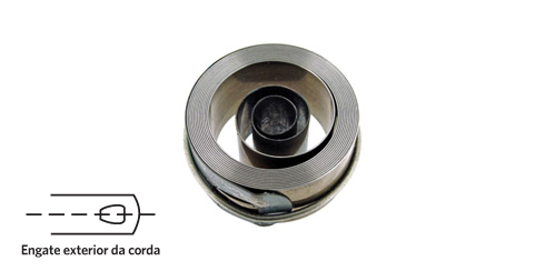 Corda aço relógio pêndula quartos moderno reg. com tambor
