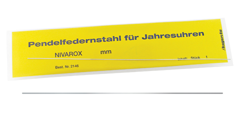 Lâmina Nivarox para suspensão 400 dias - 160 x 0,08 mm