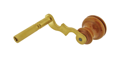 Chave Nº 8 tipo manivela com cabo para relógio Inglês - 4.25 mm