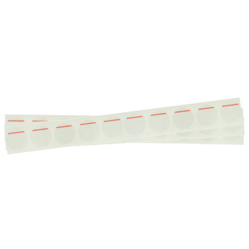 Etiquetas autocolantes para vidros de relógios - 10 mm - 100 un
