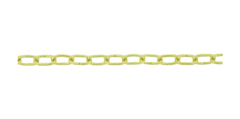 Corrente em latão - 8.2 x 5.8 x 1.2 mm