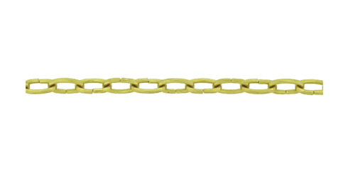 Corrente em latão - 8.85 x 6.45 x 1.2 mm