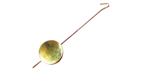 Pêndula em latão para relógios Zappler - 65 mm