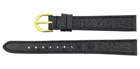 Bracelete Calfe - Preto - 12 mm Reacel
