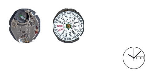 Movimento Seiko AL83(3DD)