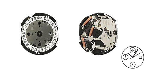Movimento Seiko VD50(3) - Crono