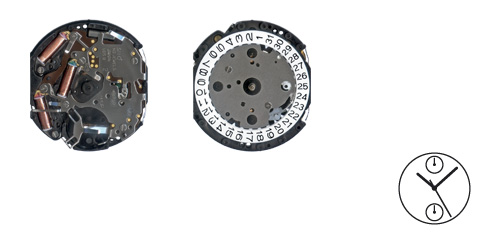 Movimento Seiko VD51(3) - Crono