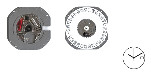 Movimento Seiko VJ52(3)