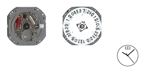 Movimento Seiko VJ76(12)