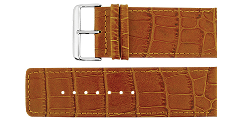 Bracelete Calfe - Castanho claro - 30 mm Reacel