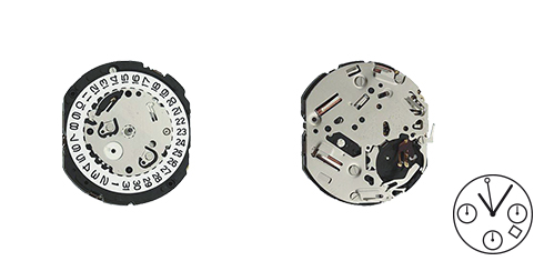 Movimento Seiko YM12(4A) - Crono
